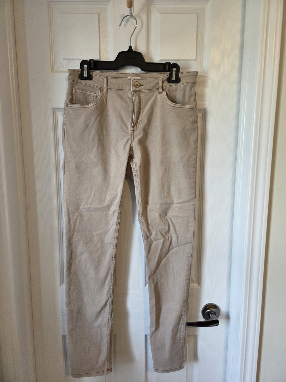 H&M Light Beige Casual Jeans